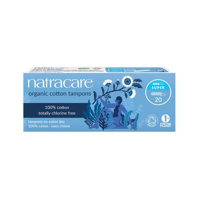 Natracare Organic Cotton Tampons | Super